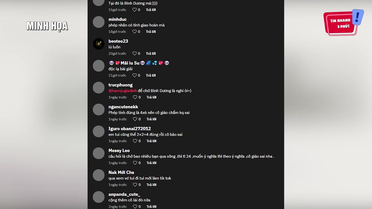 Minh họa đề bài toán với hình ảnh cô lái đò và các bạn học sinh.