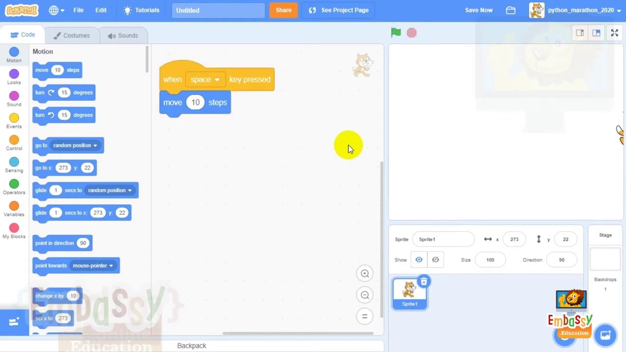 So sánh hai khối âm thanh: "phát âm thanh cho đến khi kết thúc" (trên) và "phát âm thanh" (dưới).