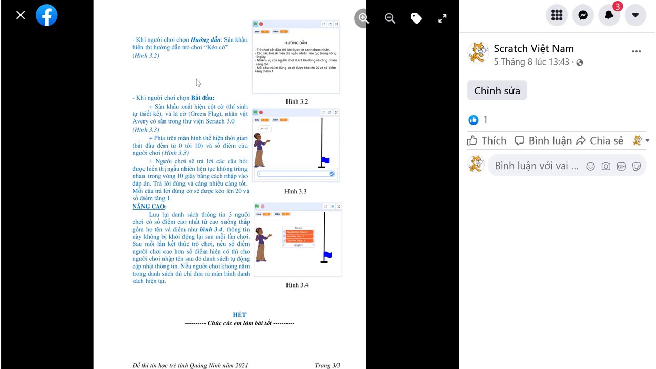 Giao diện bảng xếp hạng hiển thị top 3 người chơi có điểm số cao nhất.