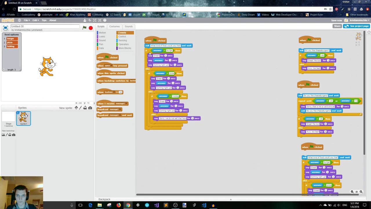 Cấu trúc lệnh gọn gàng sử dụng khối "danh sách... có chứa...?" để thay thế cho nhiều khối "nếu-thì".