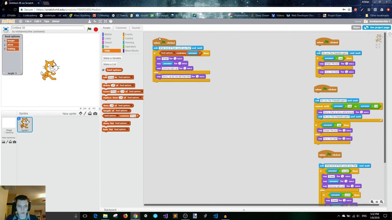 Cấu trúc hoàn chỉnh: vòng lặp "lặp lại cho đến khi" kết hợp với danh sách để kiểm tra đầu vào liên tục.