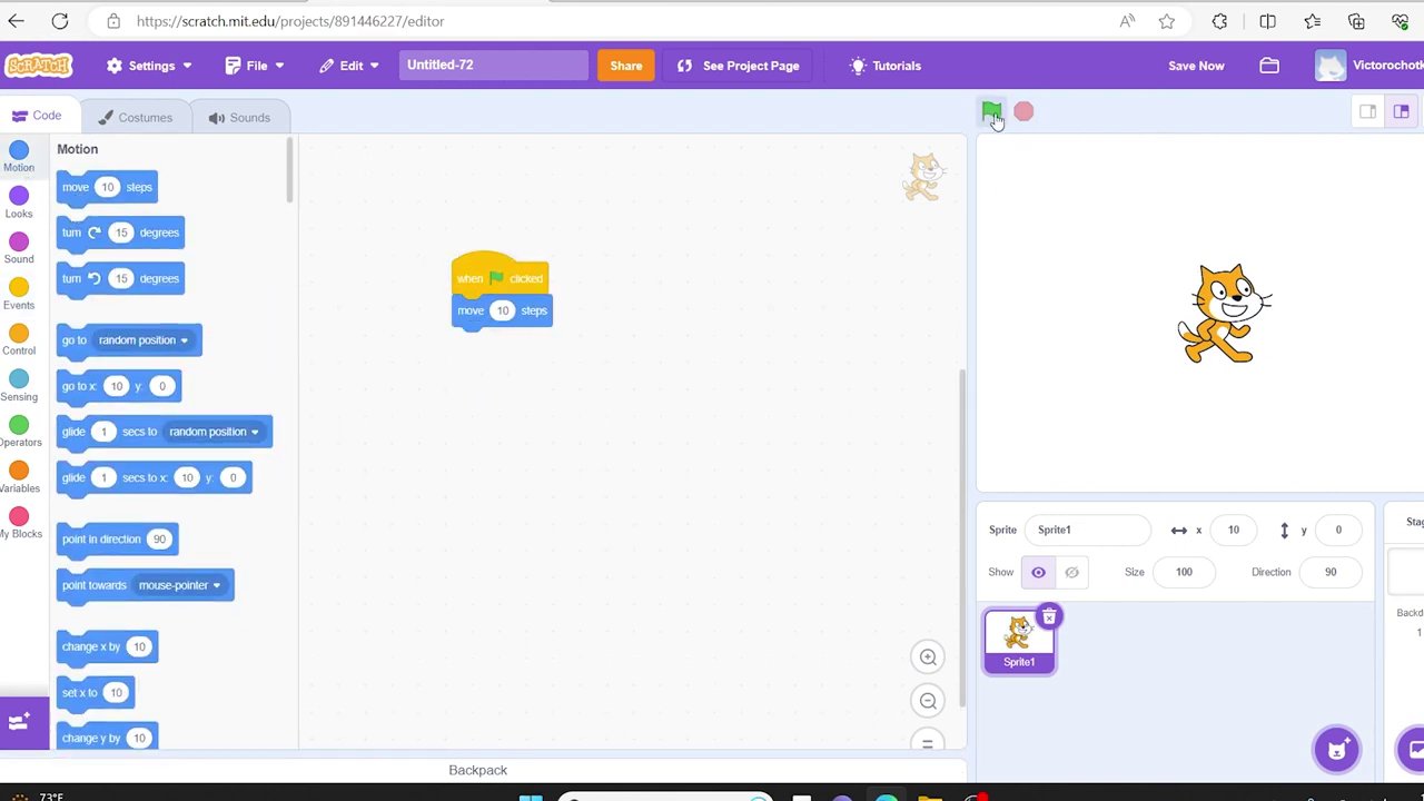 Scratch: Công Cụ Lập Trình Miễn Phí Giúp Trẻ 8-16 Tuổi Tạo Game Và Hoạt Hình 3 Một dự án Scratch với các nhân vật hoạt hình và bối cảnh đầy màu sắc.
