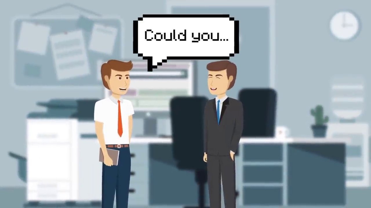 Người đàn ông cầm cuốn sách “Neuro-Linguistic Programming” vừa đọc vừa nói chuyện điện thoại. Trên màn hình hiện chữ: “Nếu một người thực sự tập trung vào một nhiệm vụ”.