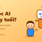 Trẻ em học trí tuệ nhân tạo AI cùng robot minh họa